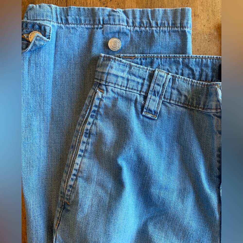 Banana Republic Blue Barrel Cargo Jeans - Picture 6 of 16